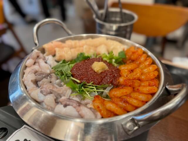 韓国料理ナッコプセ